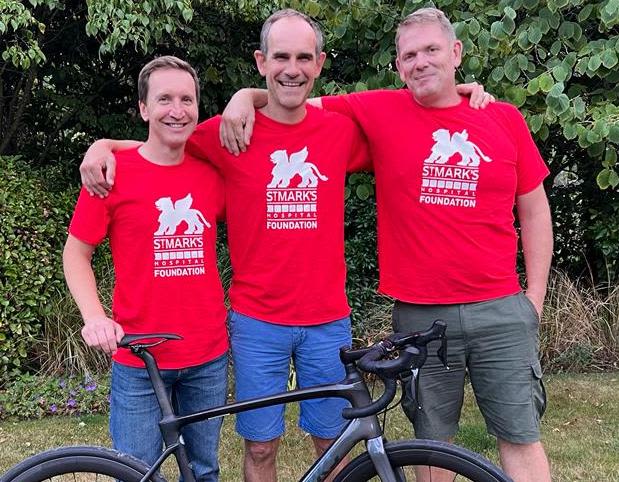 Darren Charles, David Burling and Russell Green will be riding 1100 miles for 40tude from Beaconsfield to Nice