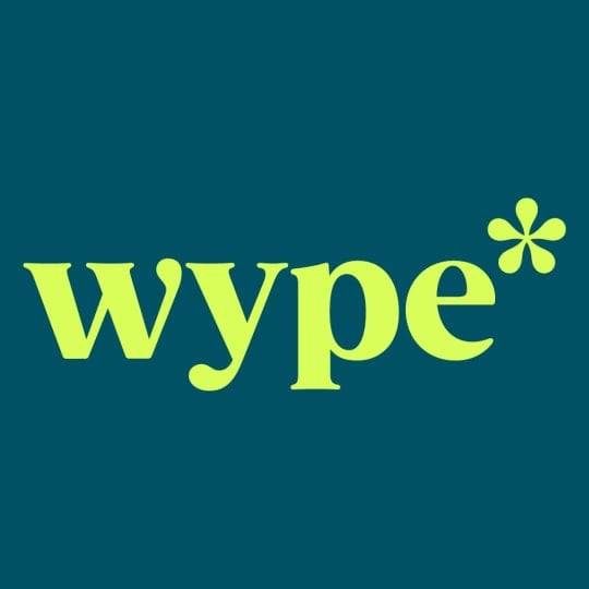 Image is of the Wype logo