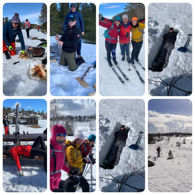 40tudes Telemark skiing challenge